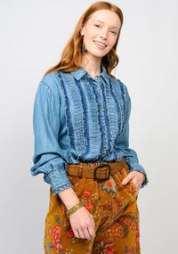 Tuxedo Denim Shirt