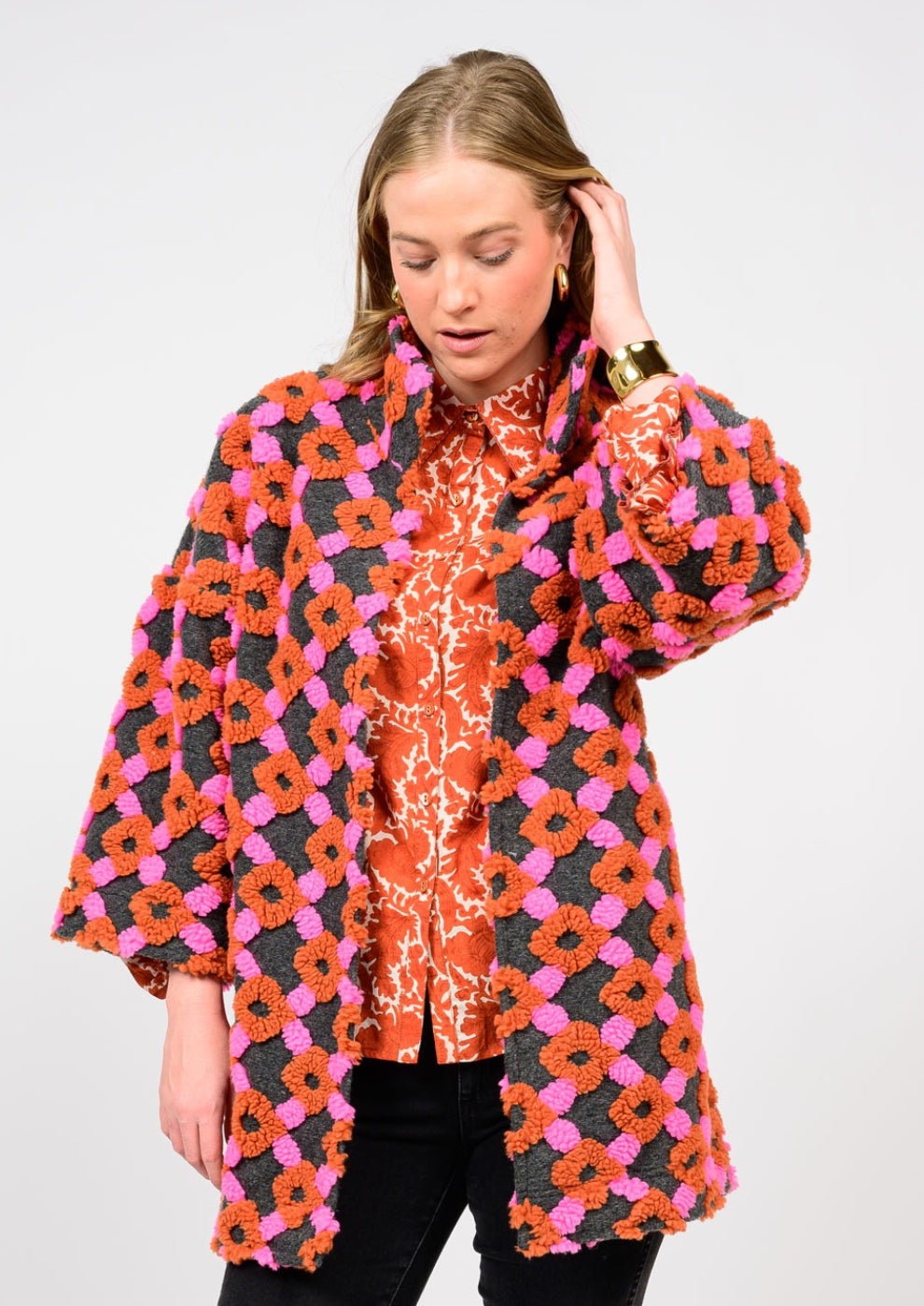 Puff Pattern Jacket