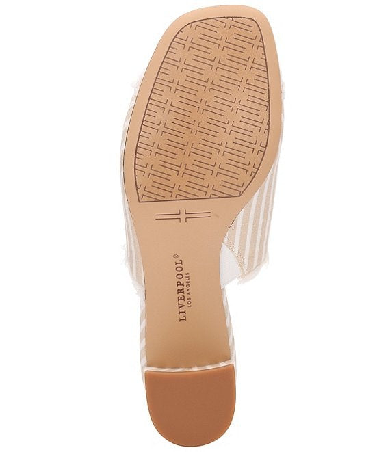 Brea Denim Slide Sandals