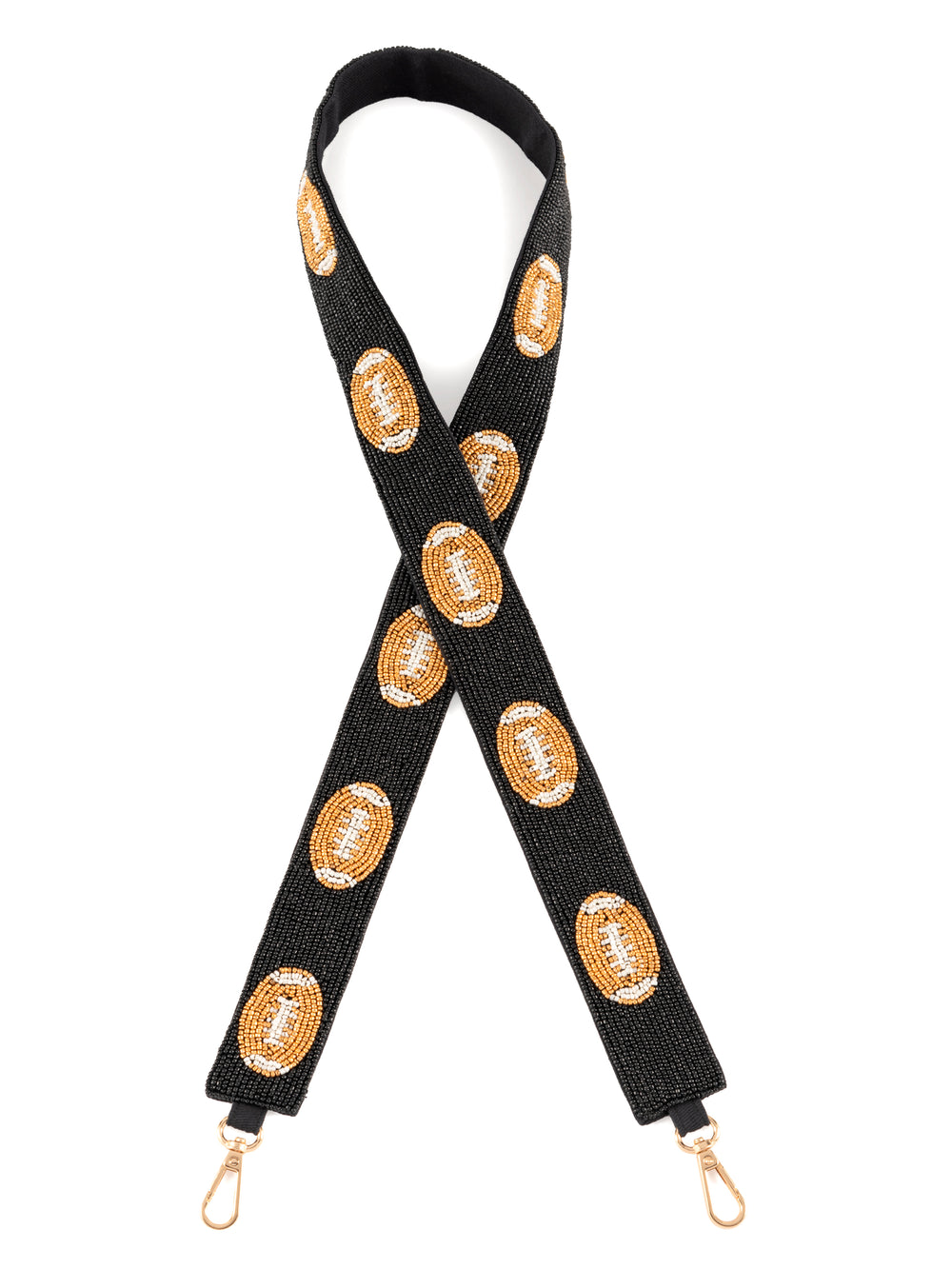 Shiraleah Football Beaded Bag Strap - Thumbnail 2