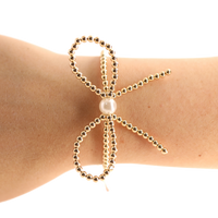 Gold Bow Bracelet