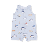 Sleeveless Shortie Romper