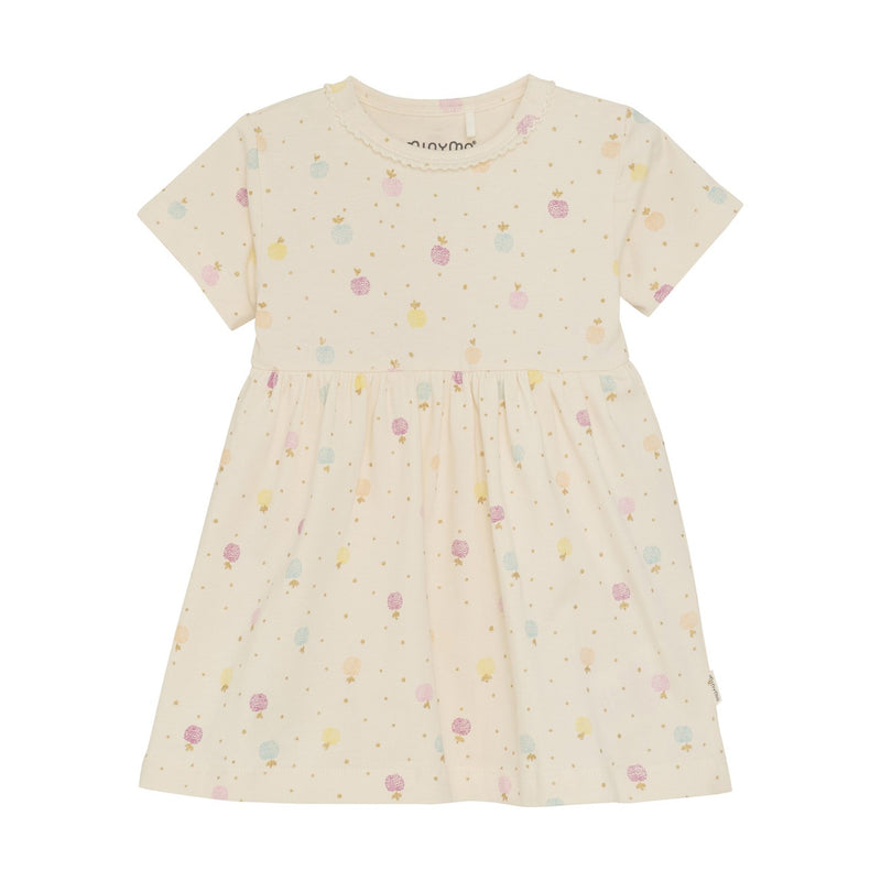 Short Sleeve Pastel Fruit Dress