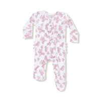 2 Way Ruffle Zipper Footie