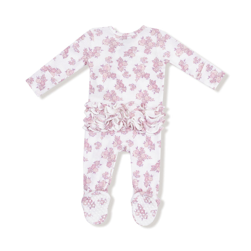 2 Way Ruffle Zipper Footie