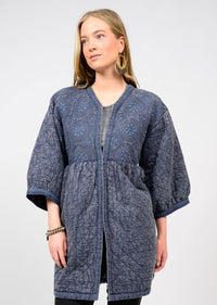 Embroidered Quilted Jacket