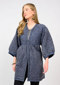 Embroidered Quilted Jacket