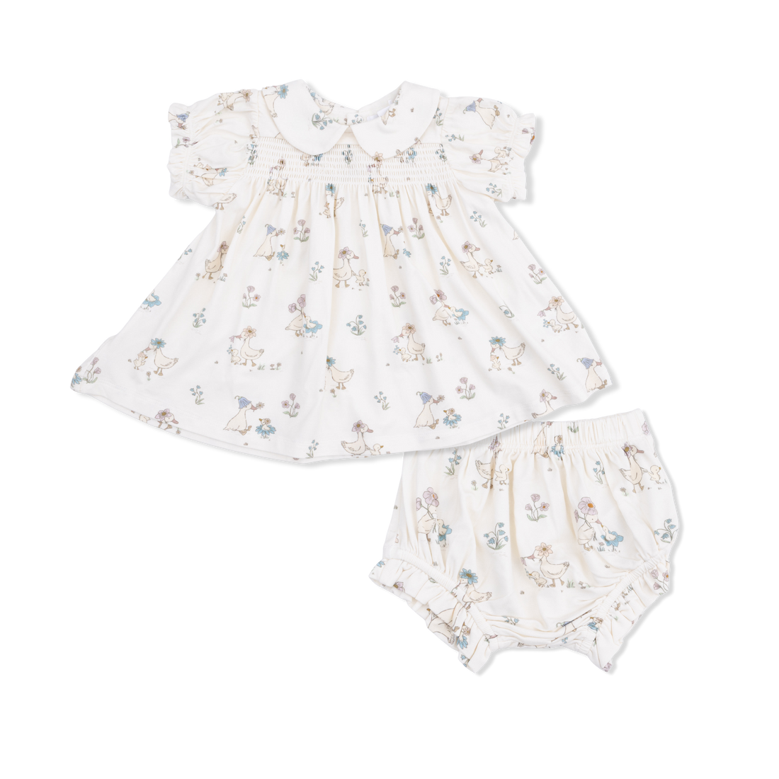 Smocked Dress Set