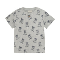 Bulldog Print Top