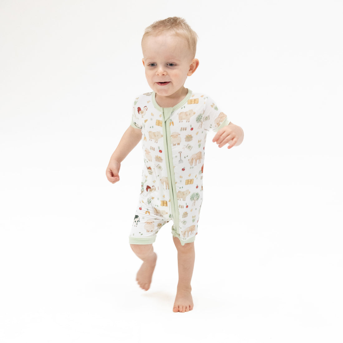 Shortie 2 Way Zipper Romper