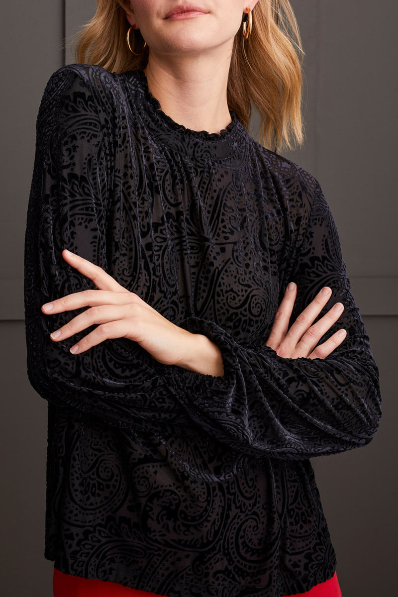 Long Sleeve Flare Top