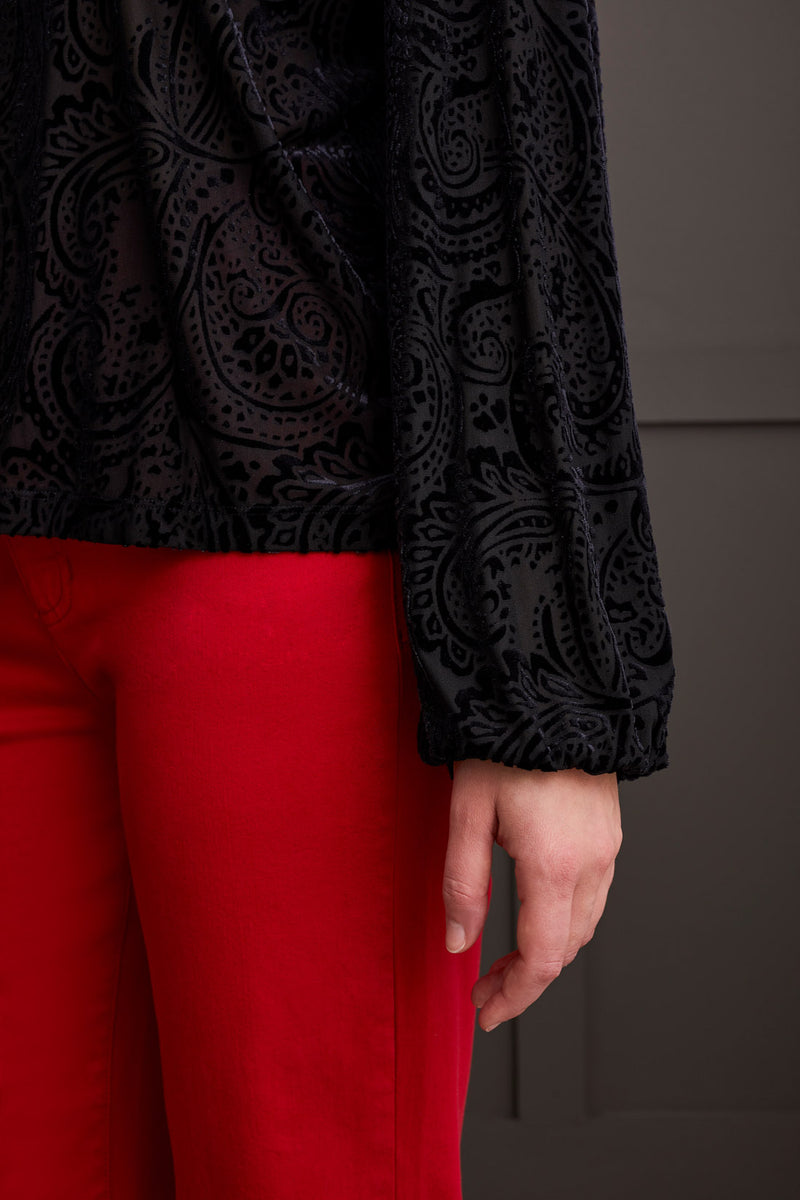 Long Sleeve Flare Top