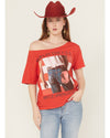 Bruce Springsteen Born in the USA Off the Shoulder