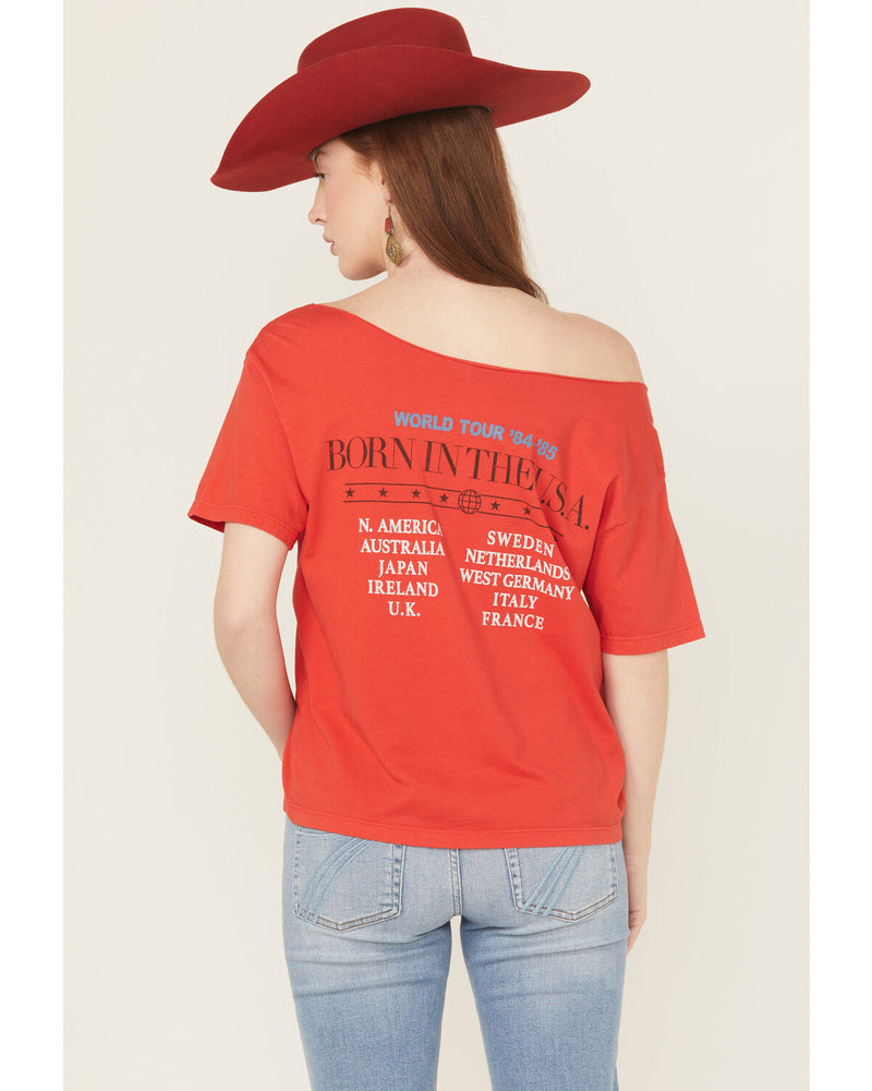 Bruce Springsteen Born in the USA Off the Shoulder