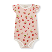 Organic Cotton Ruffle One Piece