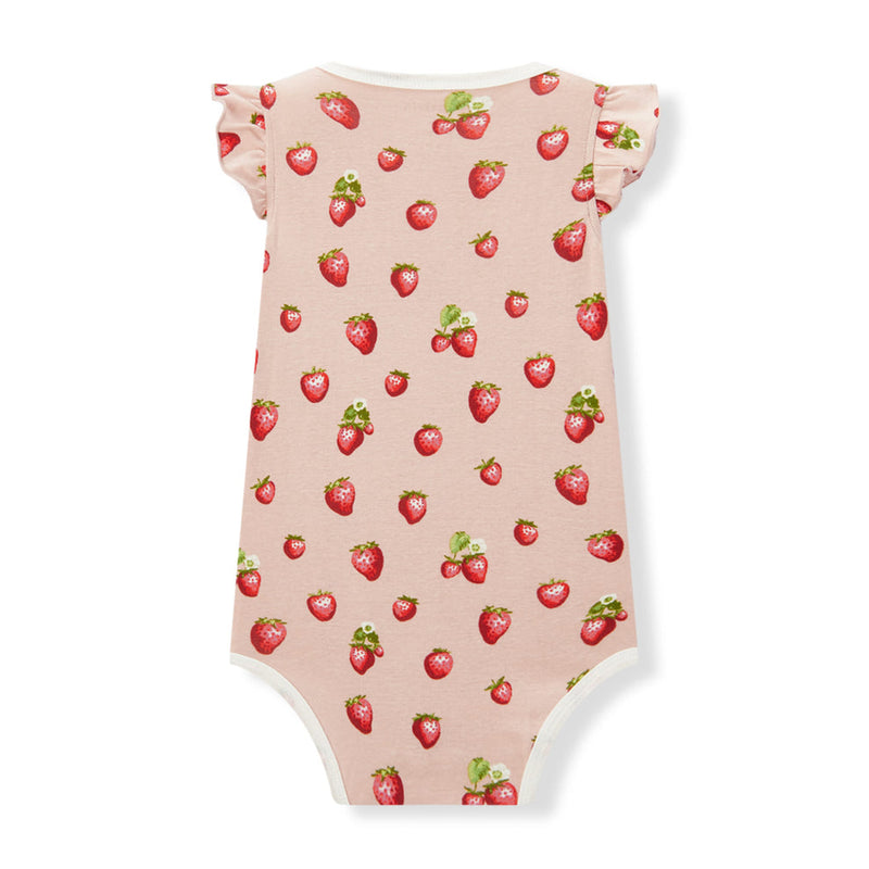 Organic Cotton Ruffle One Piece