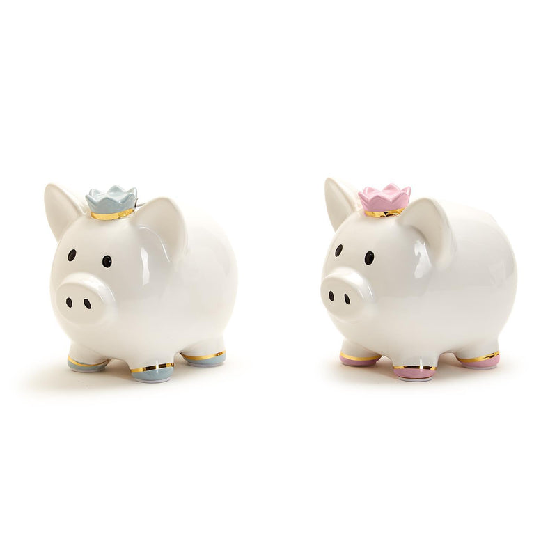 Piggy Bank with Crown