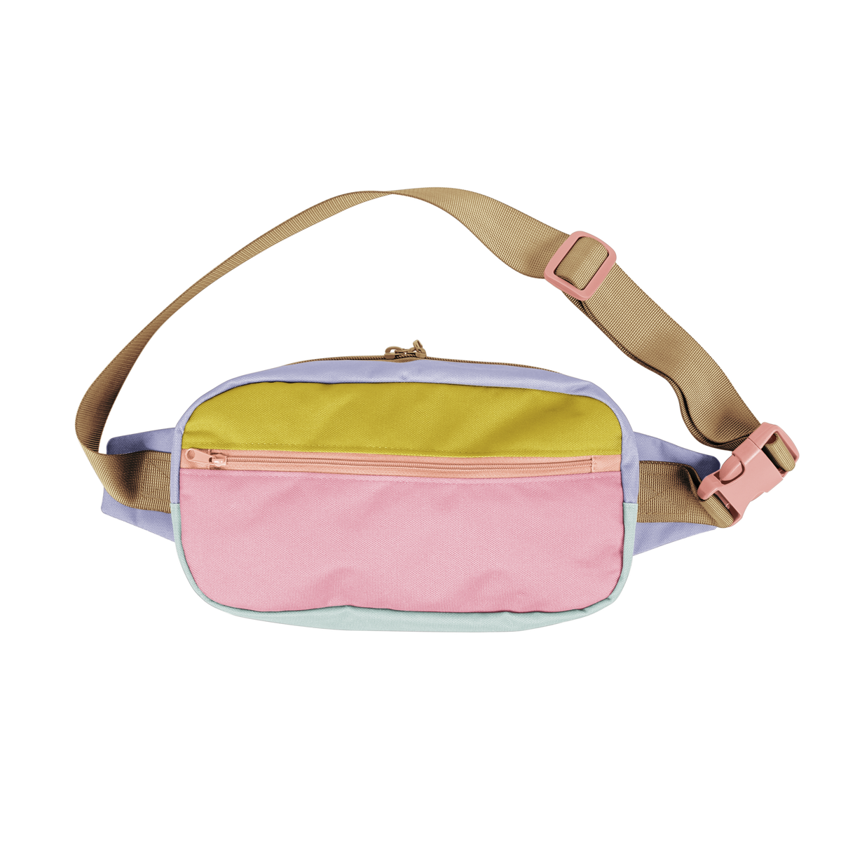 Recycled Candy Block - Large Hip Bag