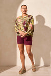 Flowy Dolman Sleeve Blouse