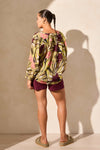 Flowy Dolman Sleeve Blouse