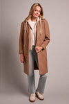 Ultra Soft Knit Coat with Removeable Fooler Hoodie