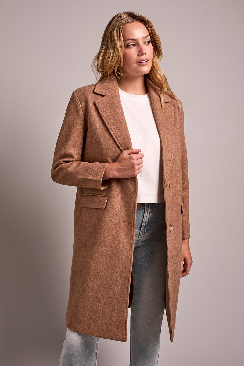 Ultra Soft Knit Coat with Removeable Fooler Hoodie