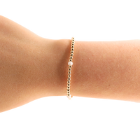 White Poppi Bracelet