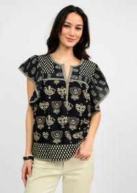 Patched Patterns Top
