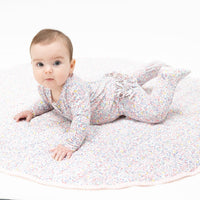 2 Way Ruffle Back Zipper Footie