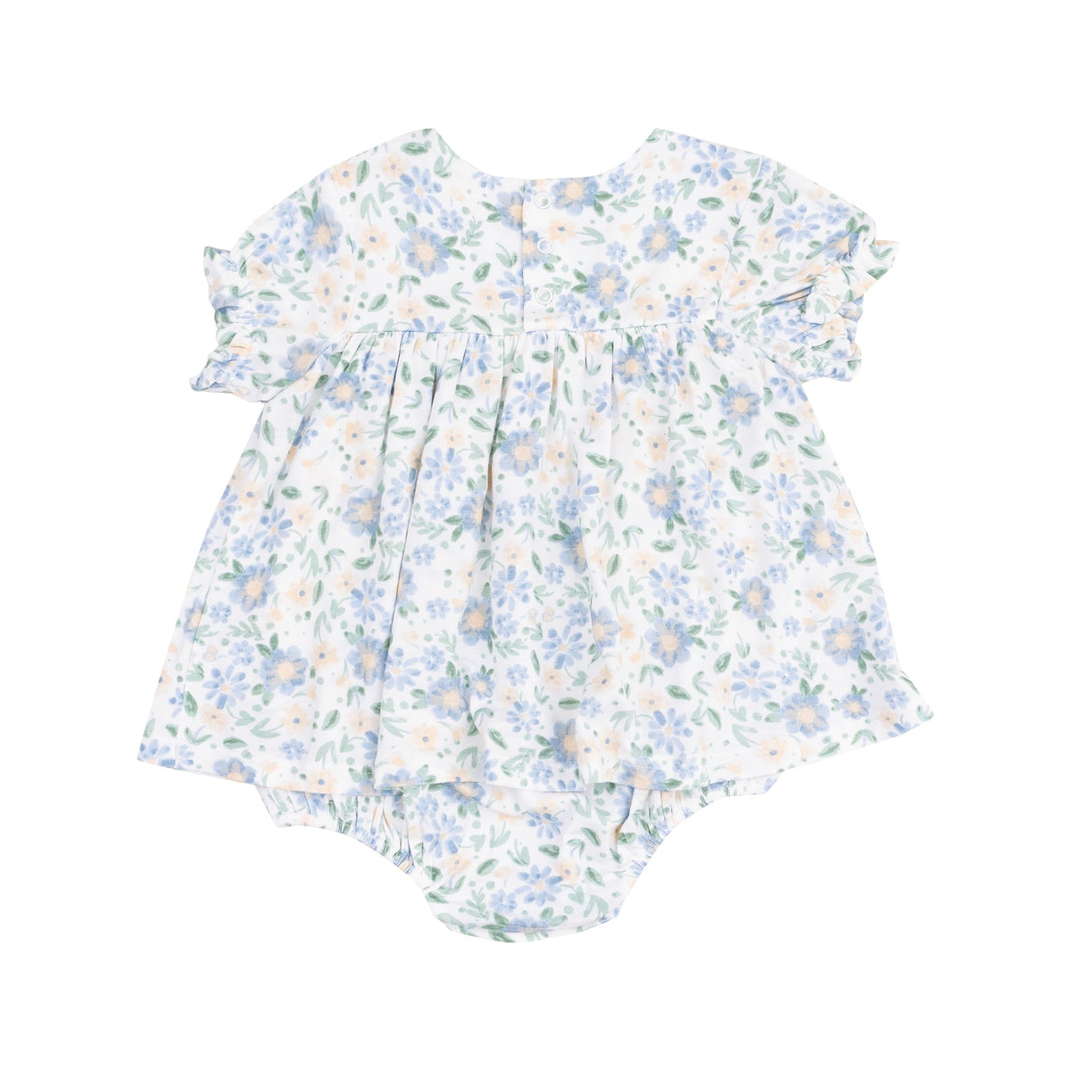 Smocked Ruffle Bubble with Skirt