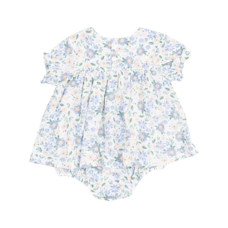 Smocked Ruffle Bubble with Skirt