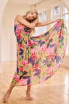 Sleeveless Plisse Maxi Dress