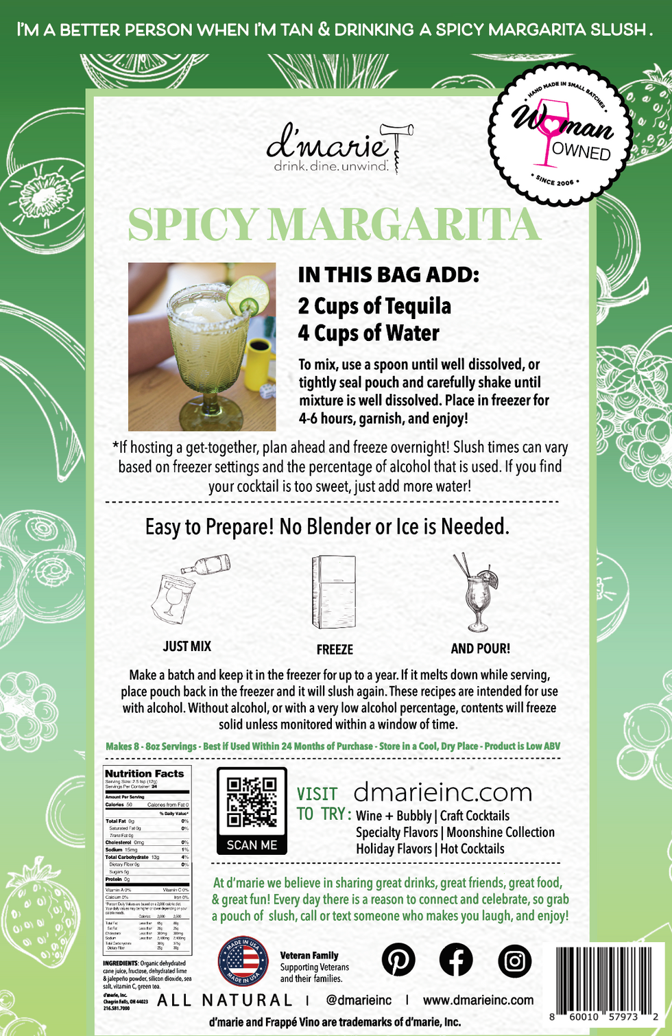 d'marie Spicy Margarita