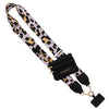 Leopard Clip & Go Strap with Pouch