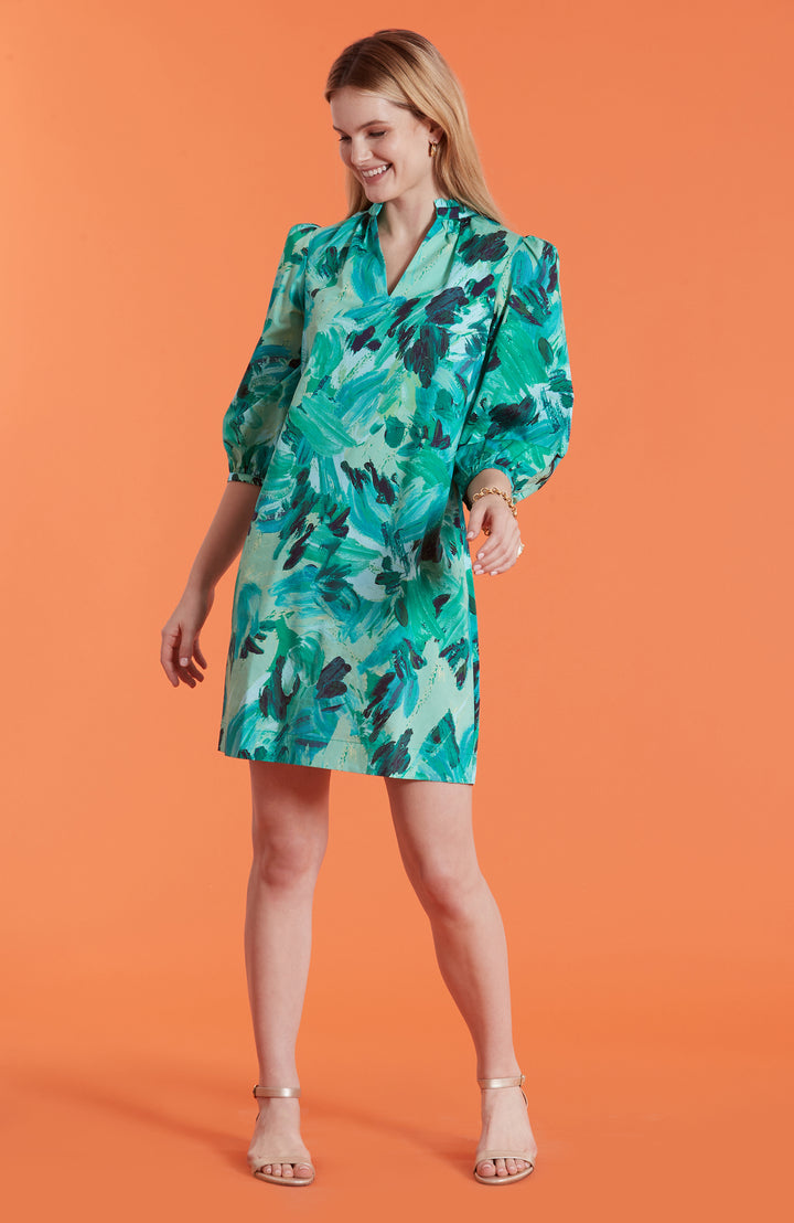 Sheri Green Wave Dress