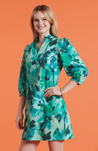Sheri Green Wave Dress