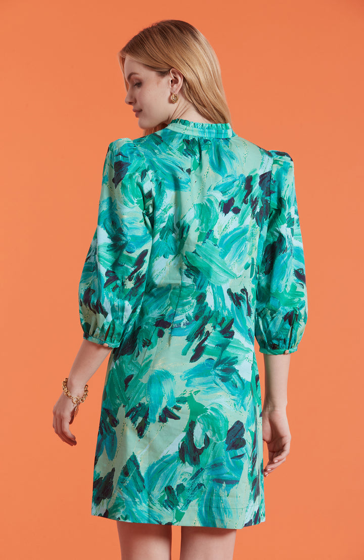 Sheri Green Wave Dress