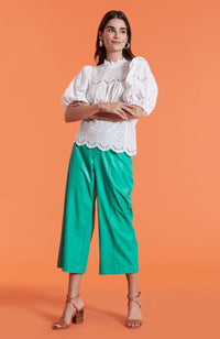 Hayley Eyelet Top