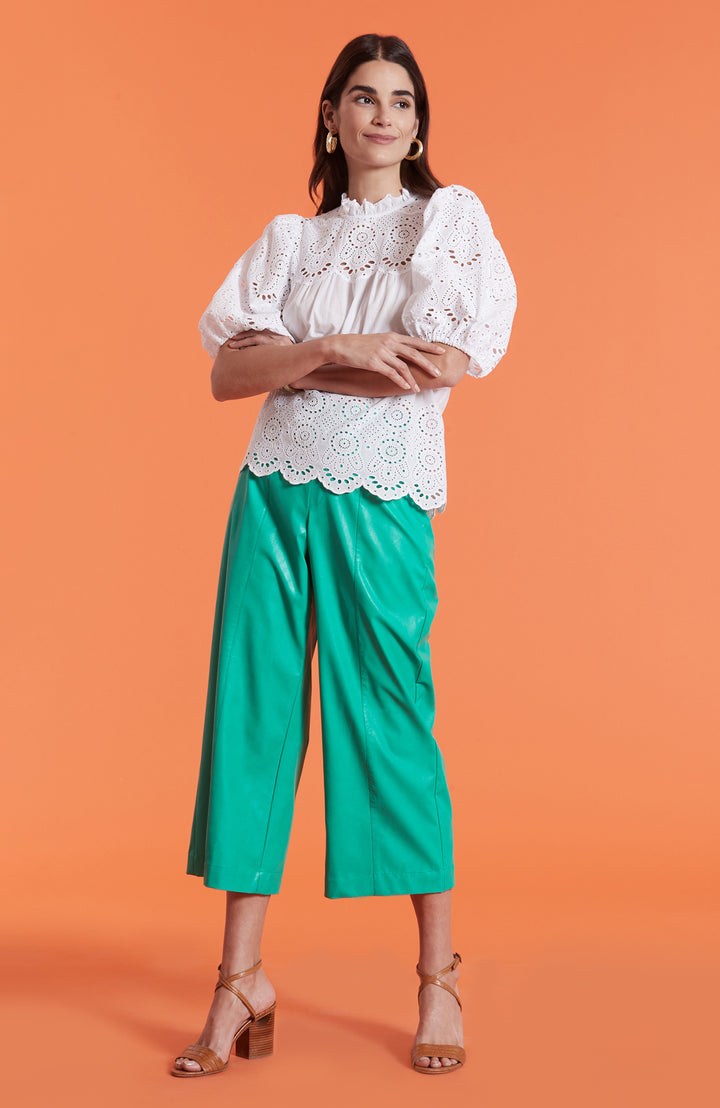 Hayley Eyelet Top