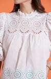 Hayley Eyelet Top
