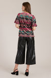 Claire Velvet Puff Sleeve Top