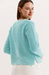 Mineral Wash V-Neck Sweater