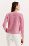 Mineral Wash V-Neck Sweater