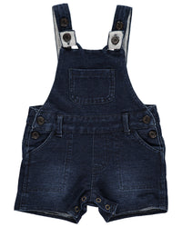Jonty Denim Effect Shortie Overalls