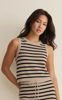 Emori Striped Muscle Tank