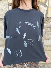Giddy Up Wide Tee