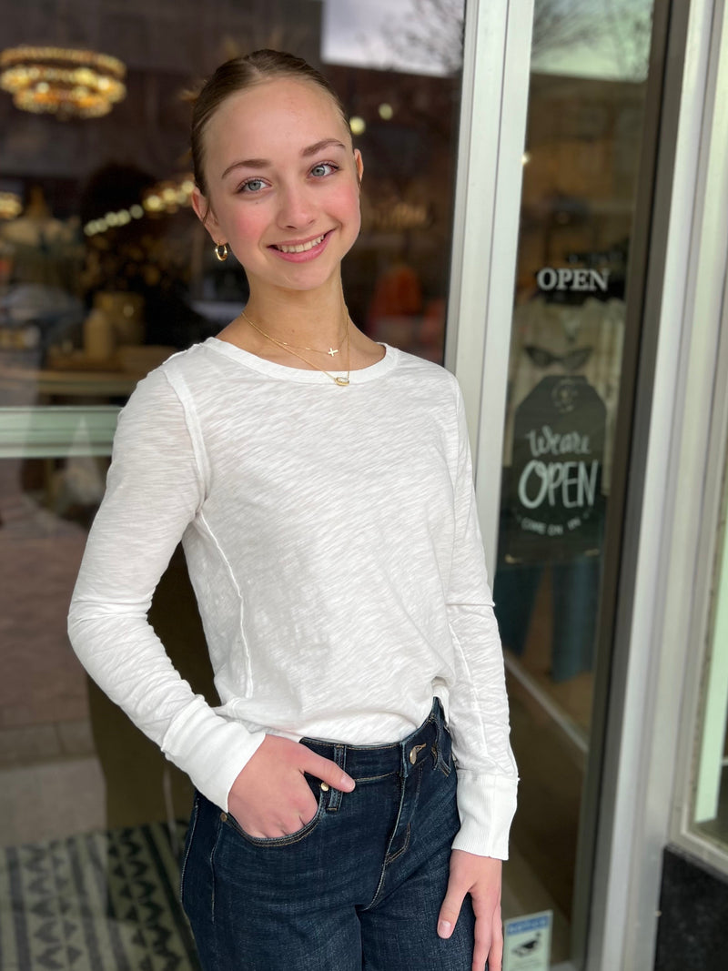 Long Sleeve Modern Tee