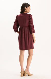 Corbin Faux Suede Dress