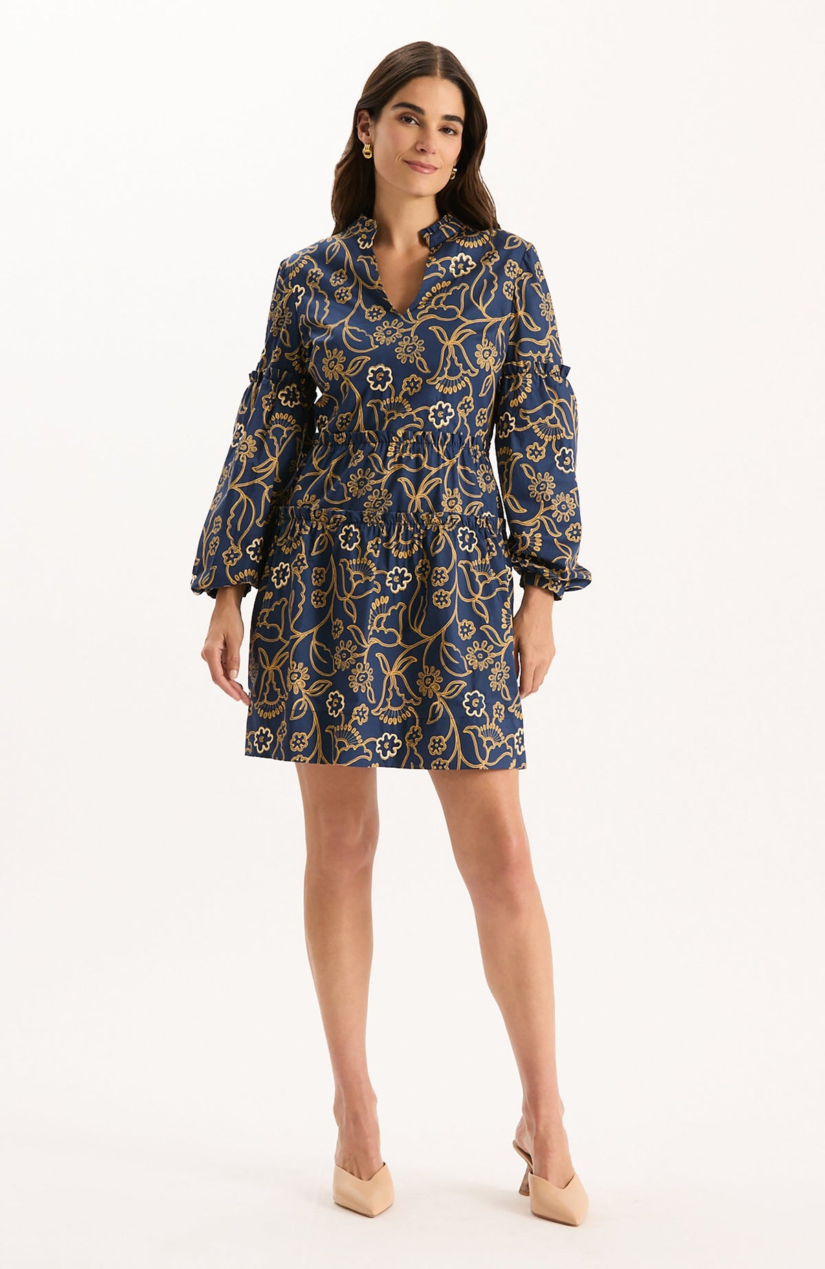 Emory Cotton Embroidered Dress