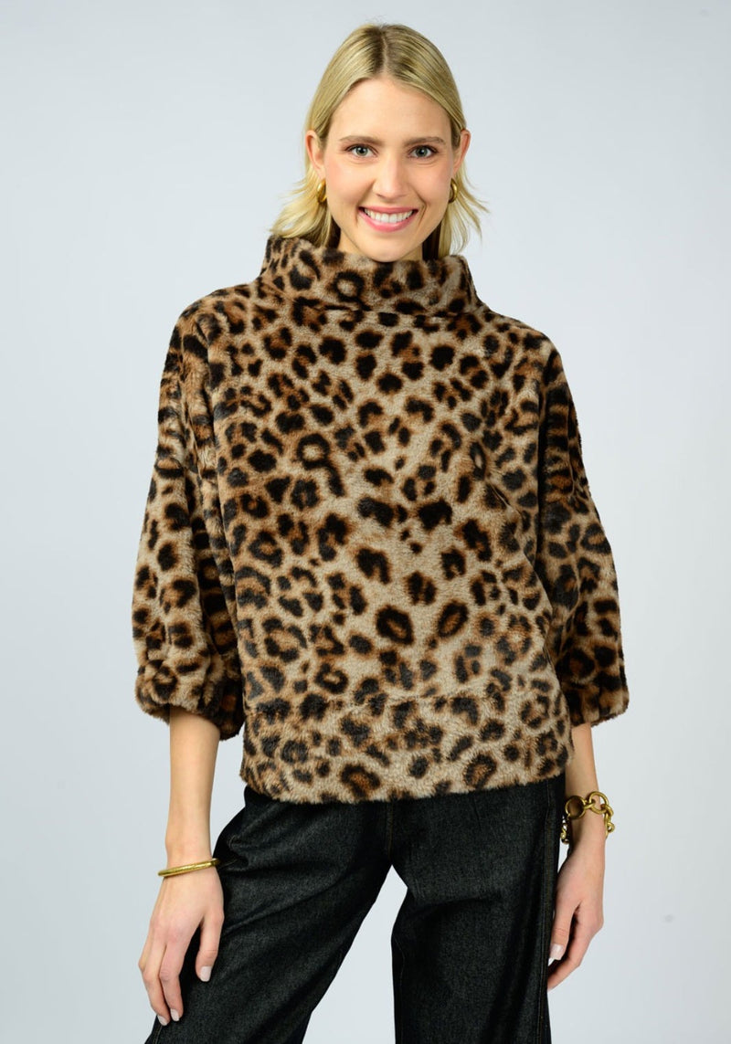 Leopard Fur Popover